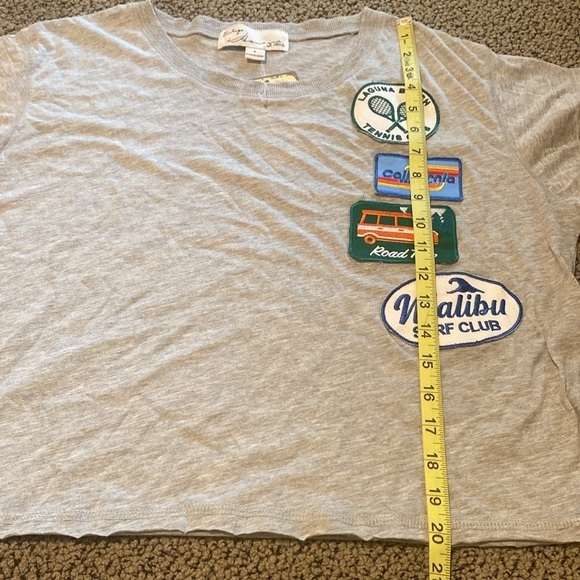 NWT Vintage Havana Gray Patched Shirt Size Small - Picture 6 of 6